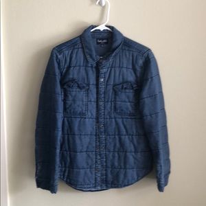 Splendid Quilted Denim Jacket— Small